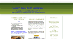 Desktop Screenshot of animalalliancesouthcumberland.org